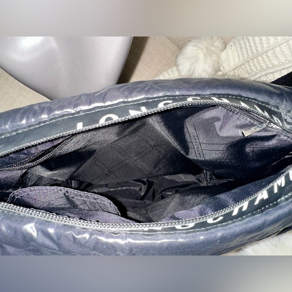 Longchamp Black Nylon Puffer Crossbody Bag - Picture 6 of 6